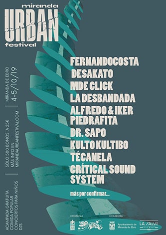 Cartel Miranda Urban Festival 2019